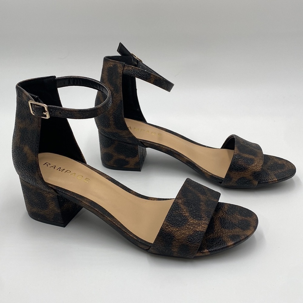 Rampage Women’s Sandals sz 10 Ankle Strap - Picture 5 of 10